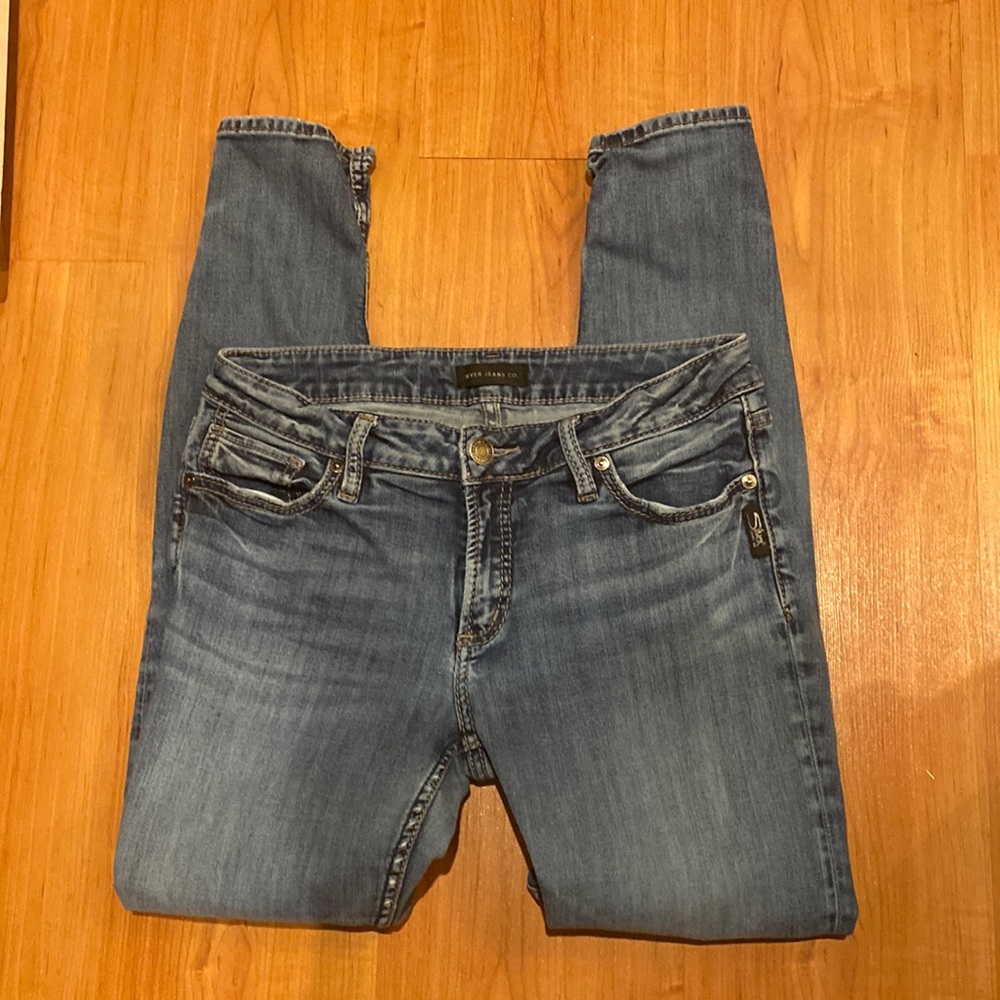 Silver jeans. Waist 15 (30)